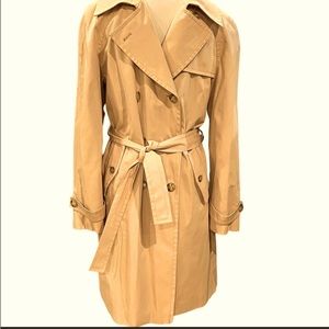MICHAEL Michael Kors Tan Trench Coat